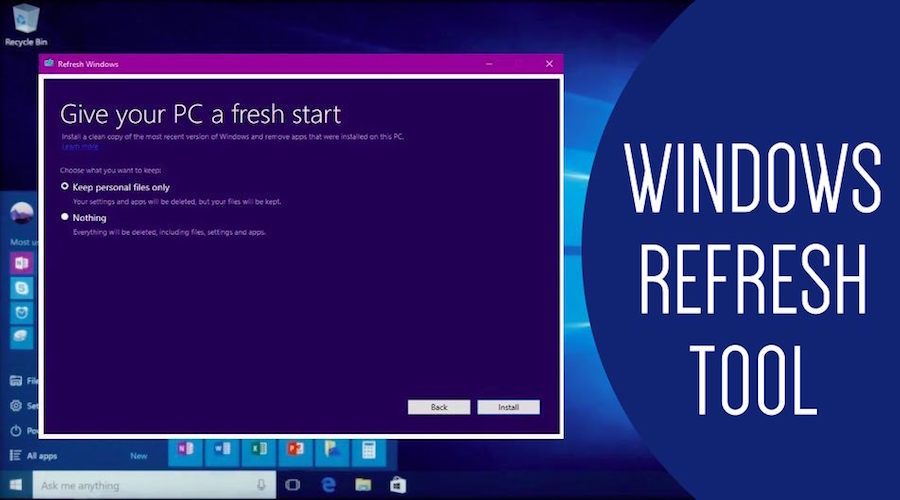 Start fresh with a clean installation of Windows 10