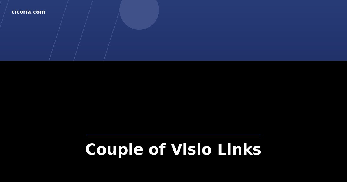 Couple of Visio Links